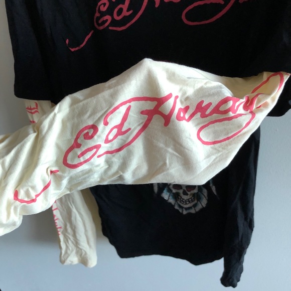 Ed Hardy Long Sleeve Tee - Picture 6 of 8